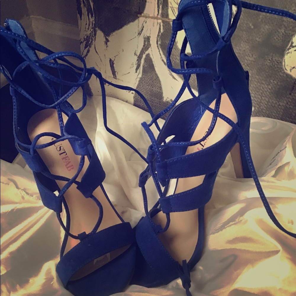 Cobalt blue sandal